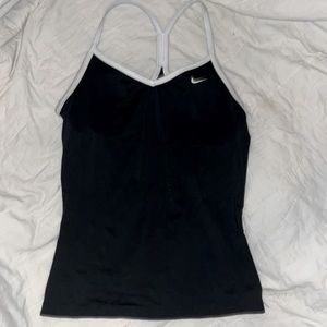 Nike Dri-Fit Tank Top With Built In Bra